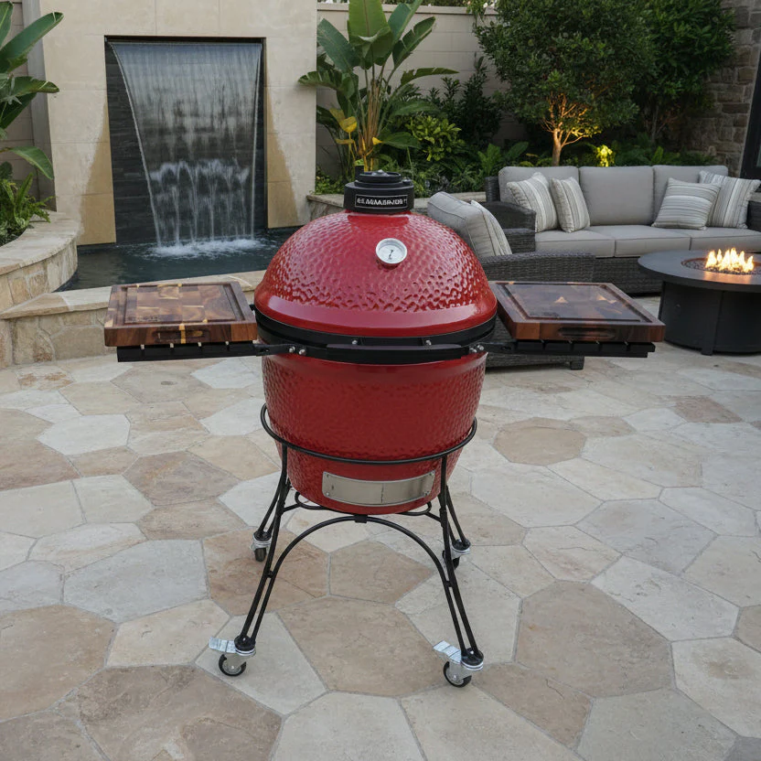 BBQ Boards®, Kamado Joe Classic Joe I Side Boards (Sold As A Matching Pair)