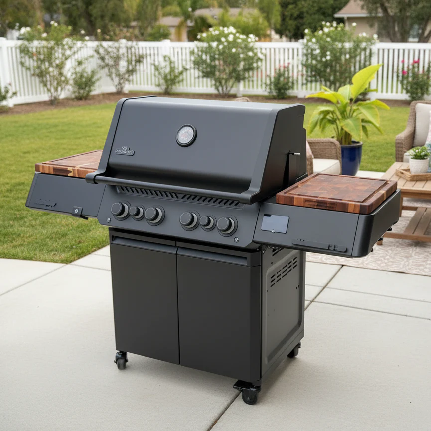 BBQ Boards®, Napoleon Prestige 500 Connected Side Boards (Sold As A Matching Pair) - Image 10