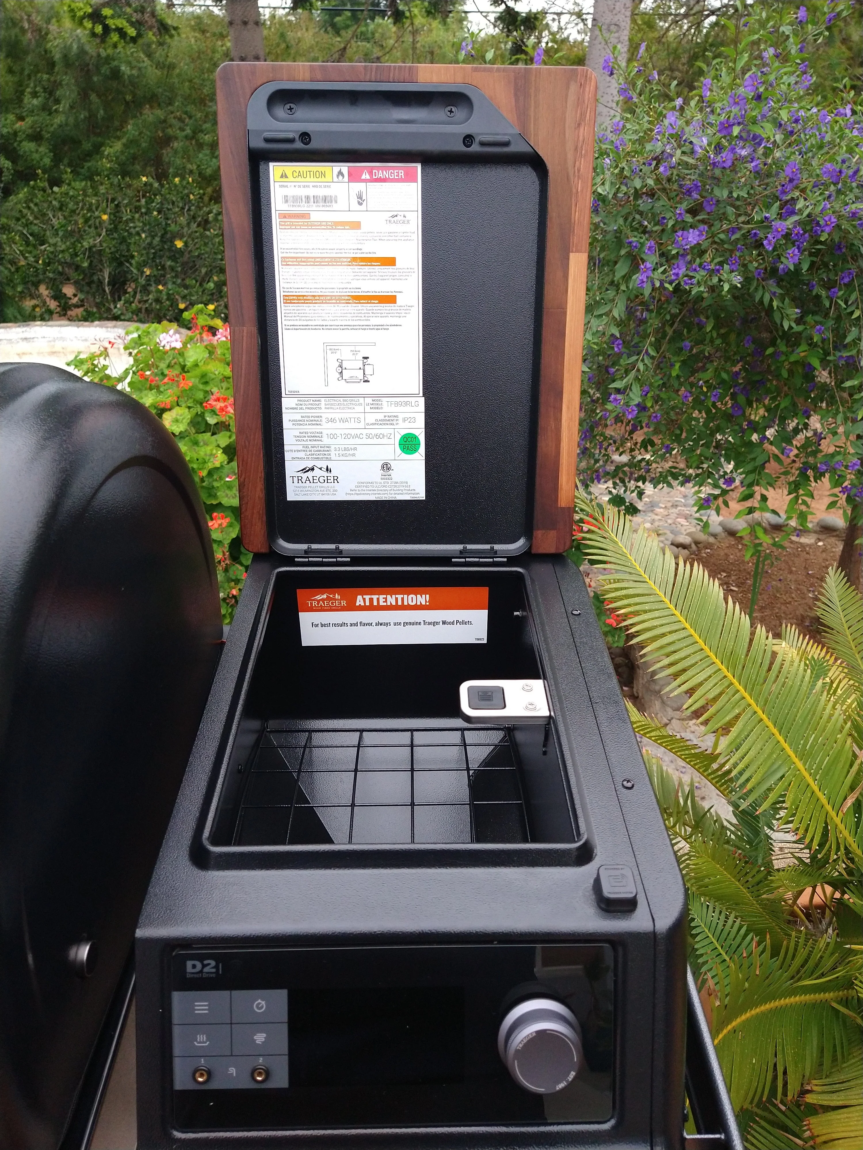 BBQ Boards®, Traeger Ironwood XL Pellet Bin Board - Image 2