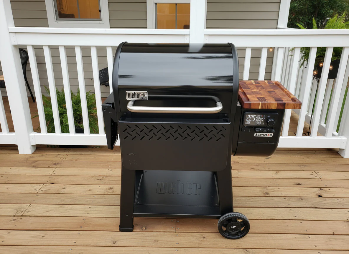 BBQ Boards®, Weber Searwood 600 Pellet Bin Board - Image 9