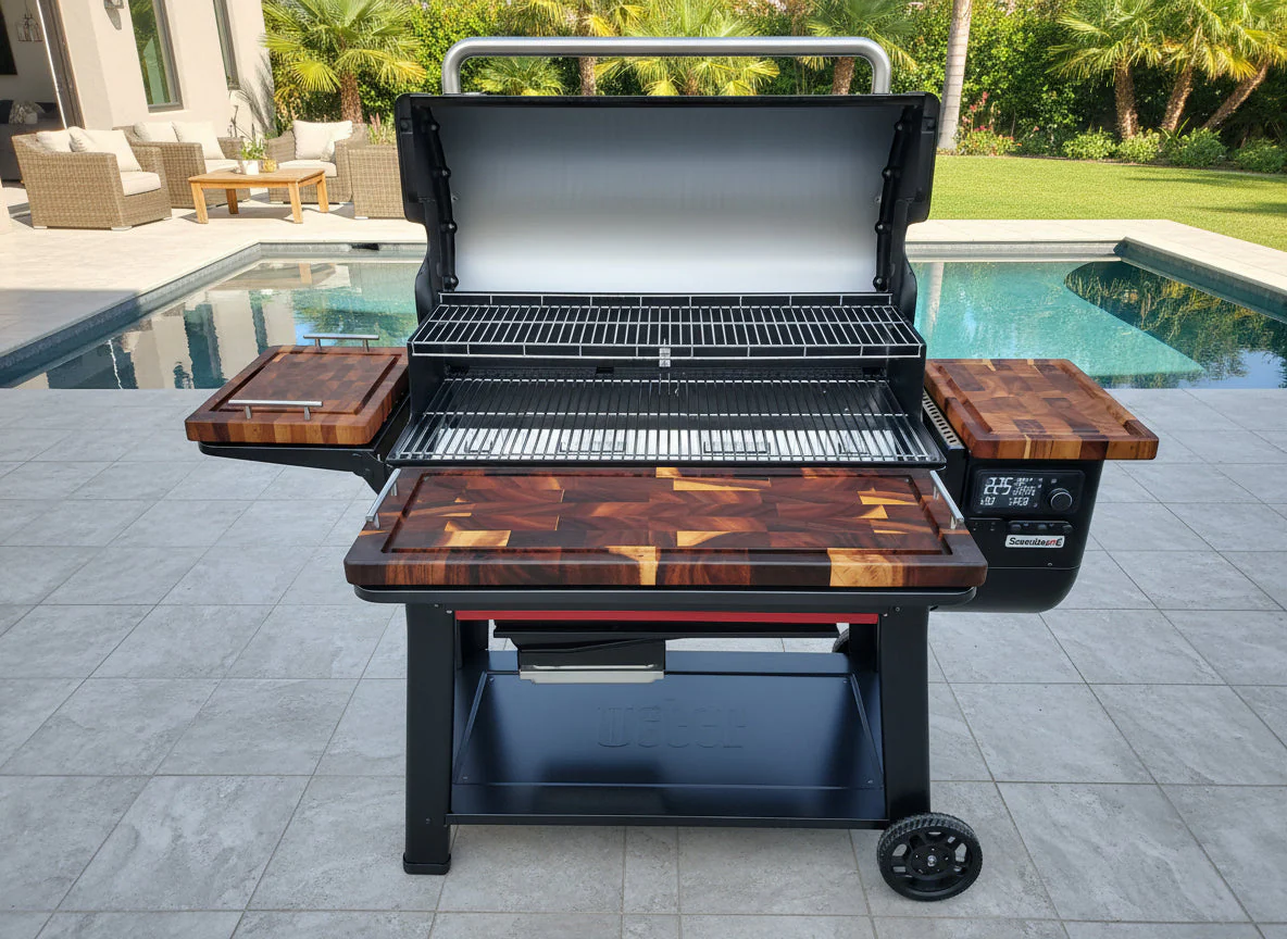 BBQ Boards®, Weber Searwood XL 600, Deluxe Set (Sold As Set of Three) - Image 2