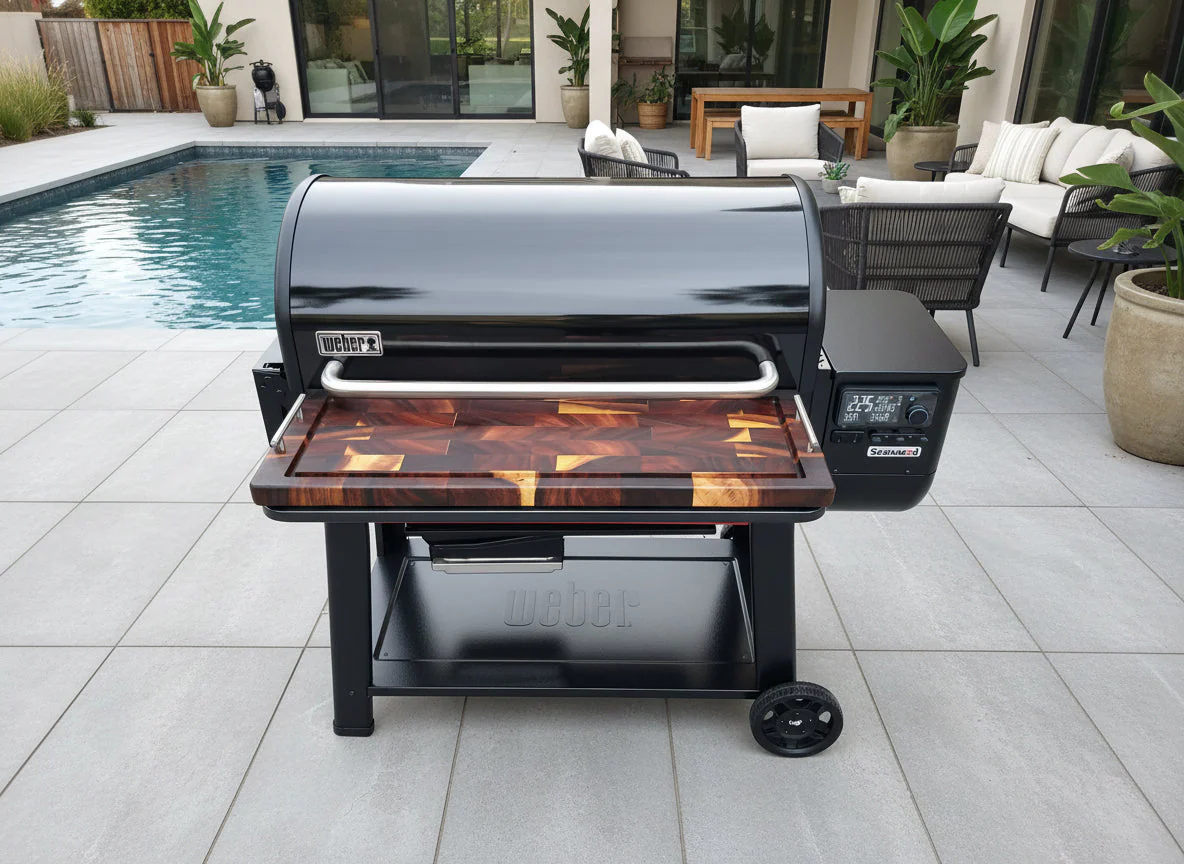 BBQ Boards®, Weber Searwood XL 600 Front Board - Image 2