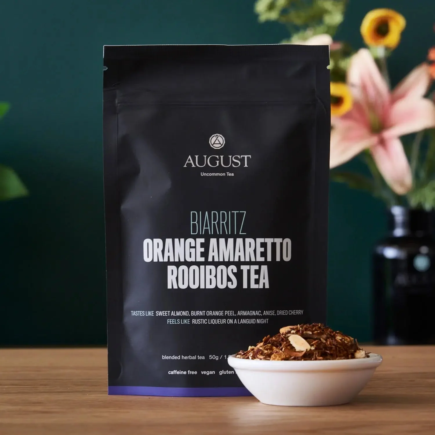 Biarritz - Orange Amaretto Rooibos Tea (Caffeine Free) - Image 2
