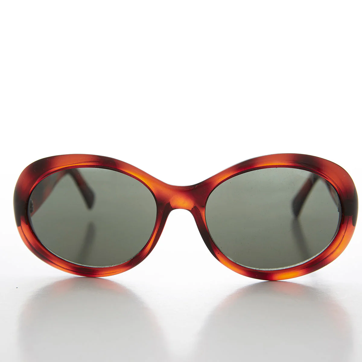 Big Oversize Oval Bug Eye Unisex Vintage 90s Mod Sunglass  - Bee - Image 2