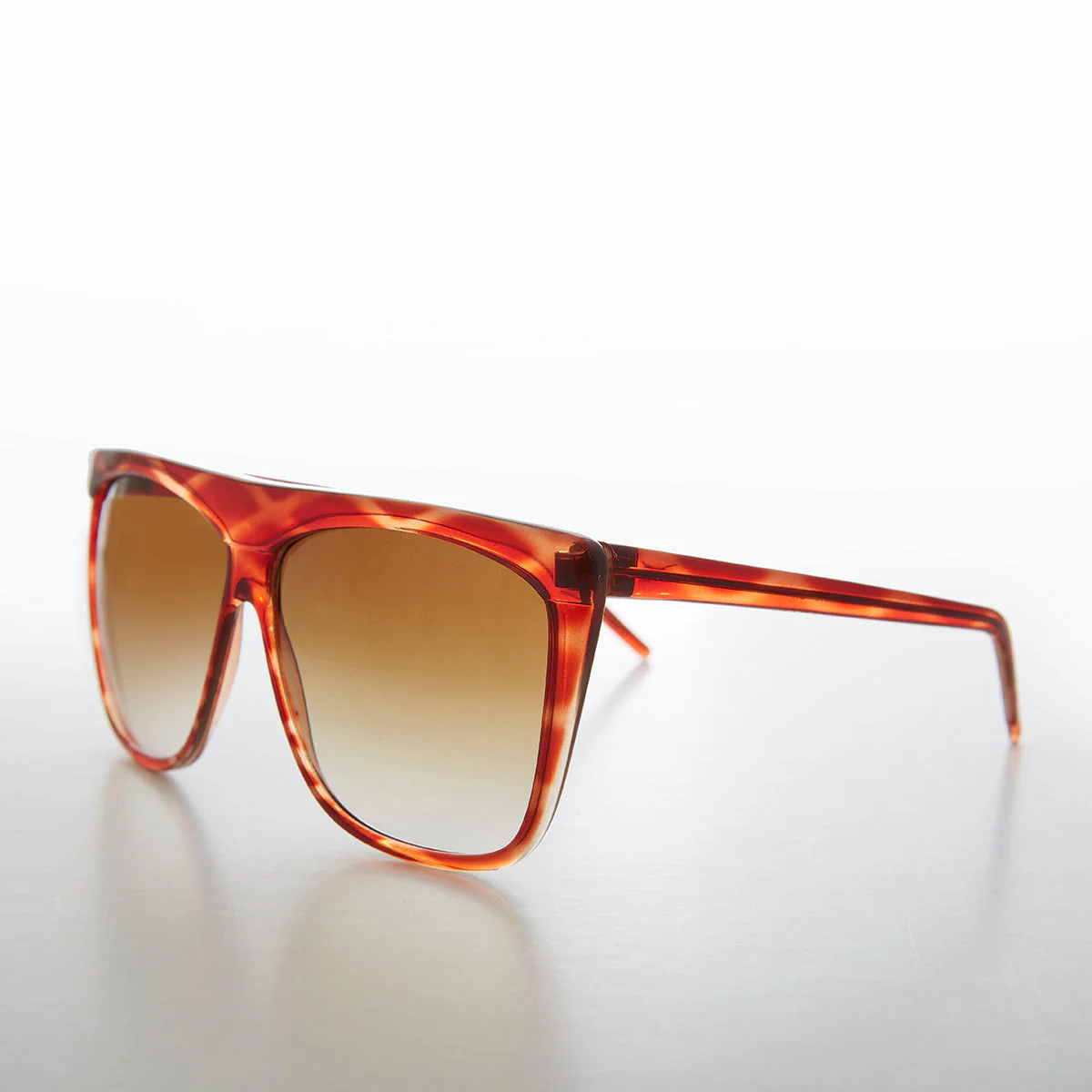 Big Square Box Vintage 80s Hip Hop Sunglasses - Kenzie - Image 4