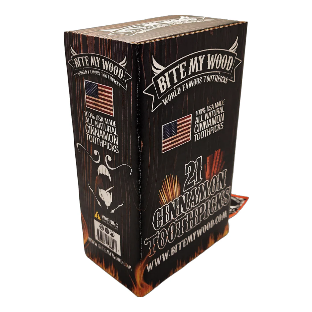 BiteMyWood 21 qty Bag 48 Pack Point Of Sale Counter Store Retail Display 1 Box Purchase - Image 8