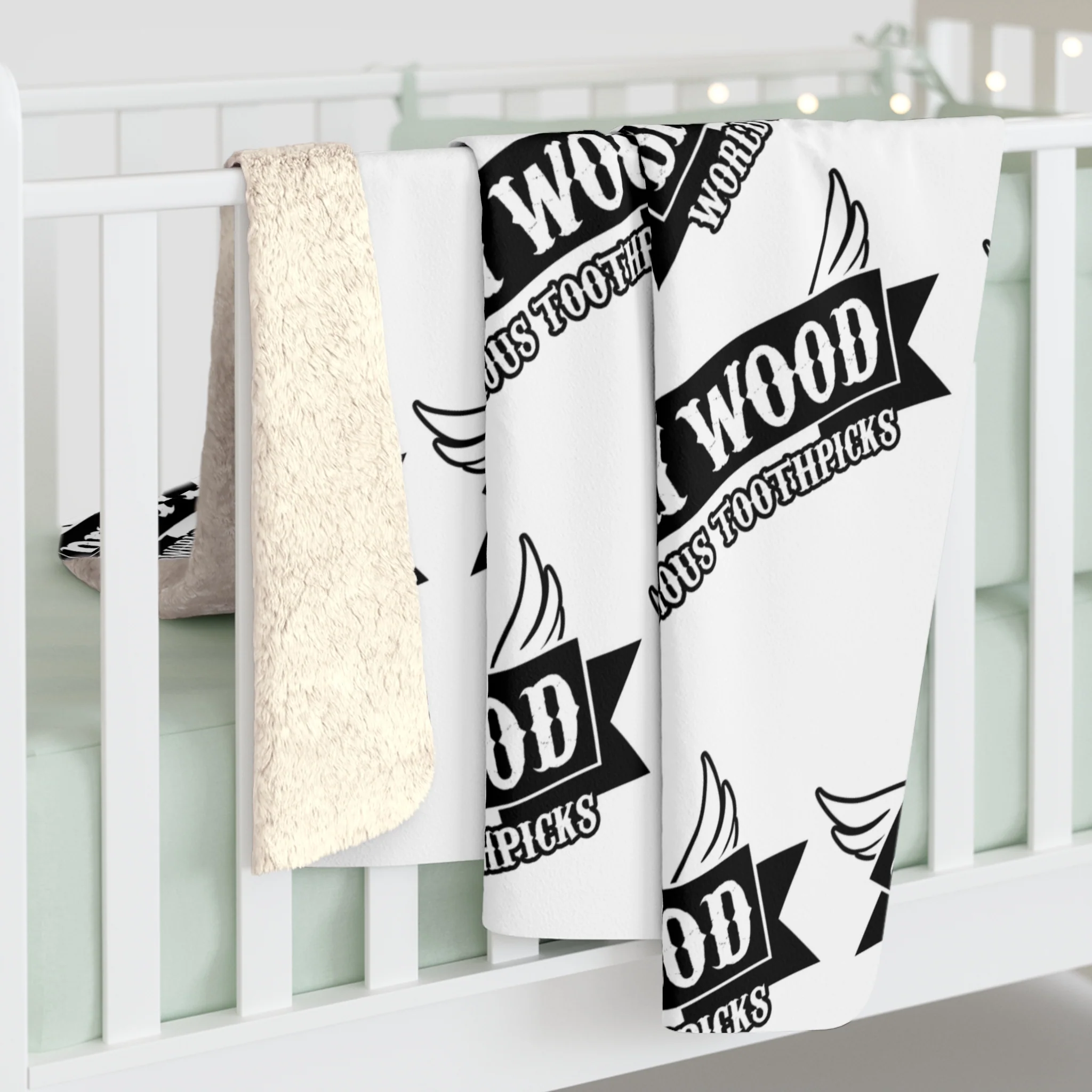 BiteMyWood Sherpa Fleece Blanket - Image 4