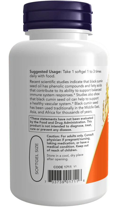 Black Cumin Seed Oil 1,000mg - Image 3
