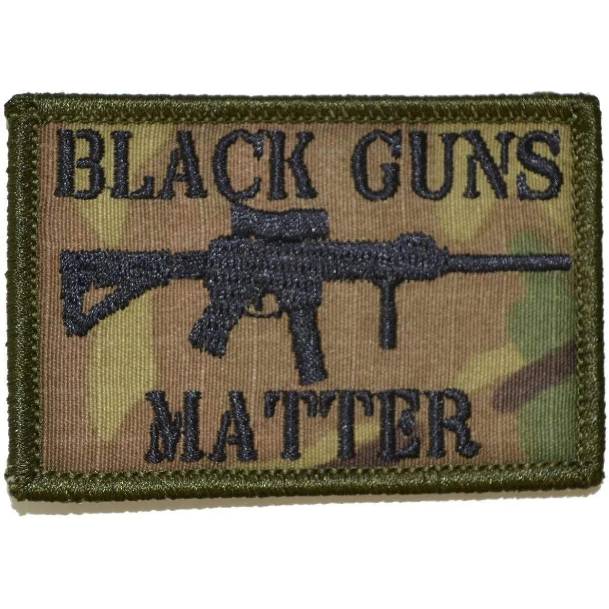 Black Guns Matter - 2x3 Patch - Image 7