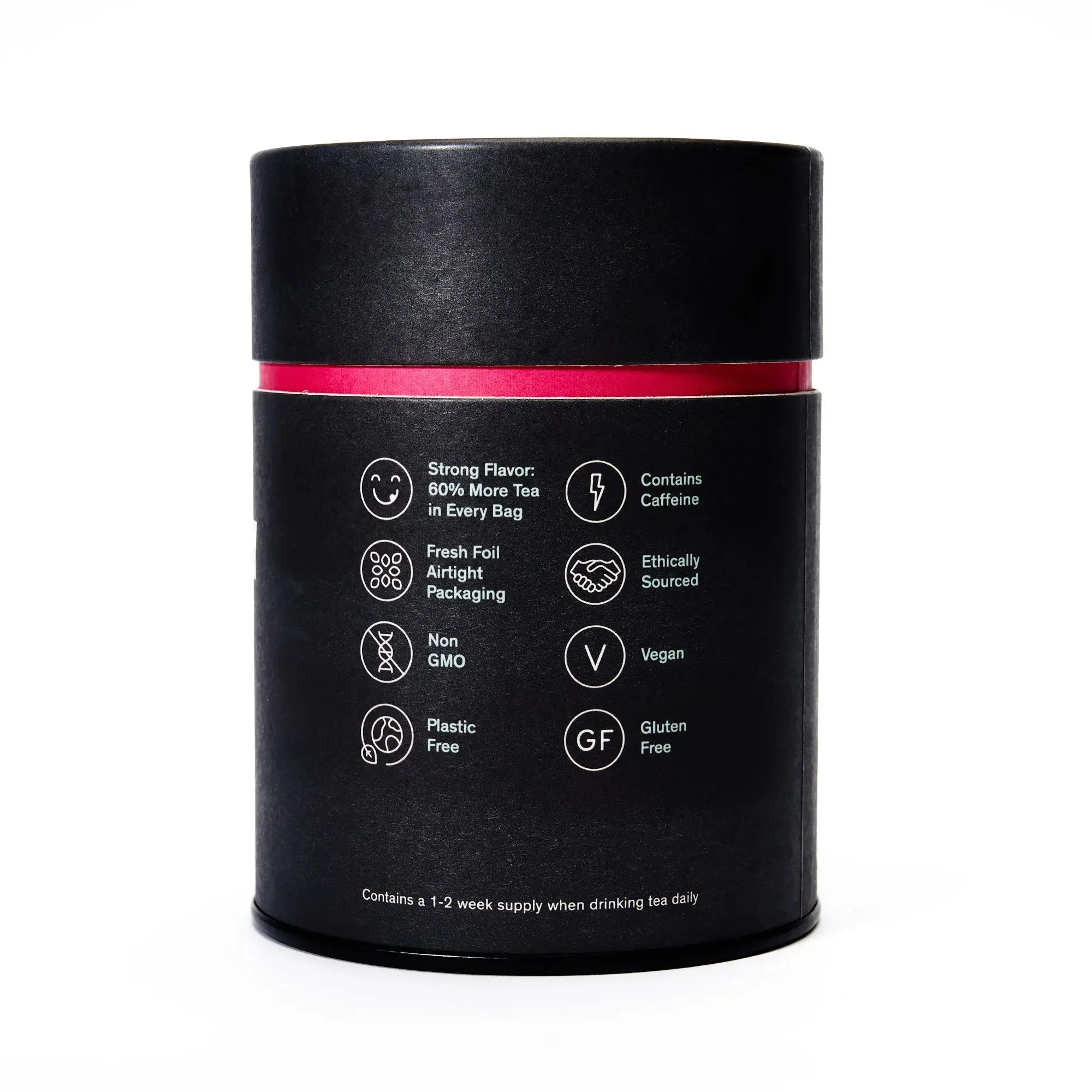 Black Metallic - Violet Elderberry Black Tea (15 Tea Bags) - Image 4