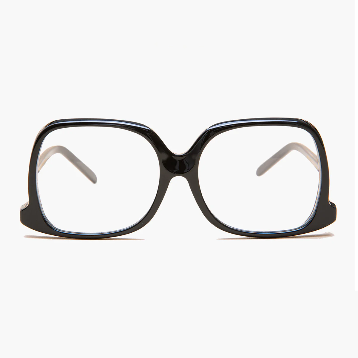 Black Oversized Reading Glasses - Mia - Image 2