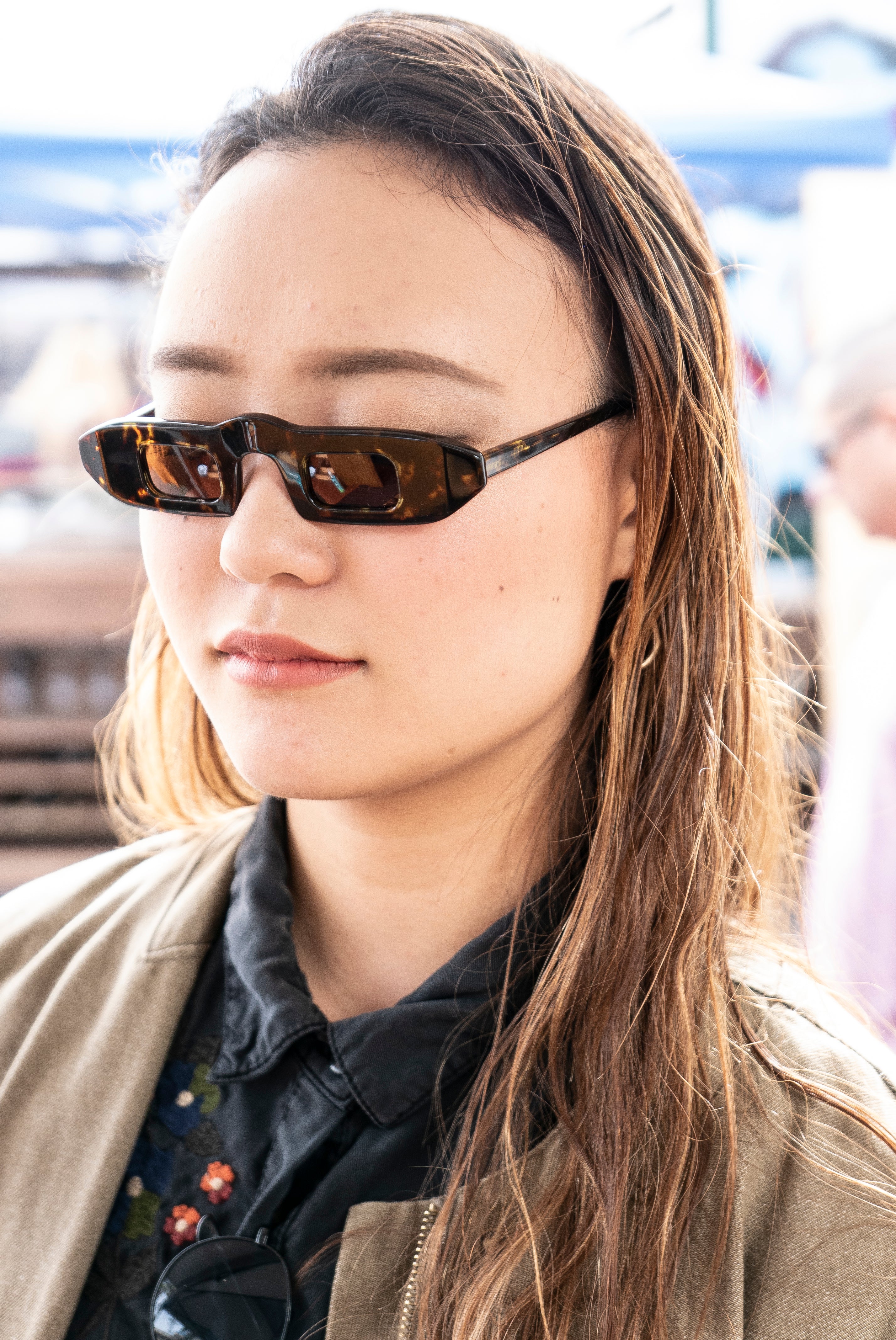 Black Polarized Steampunk Sunglass - Hitomi - Image 4