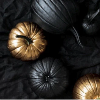 Black Pumpkin & Mystic Leaves - Image 2