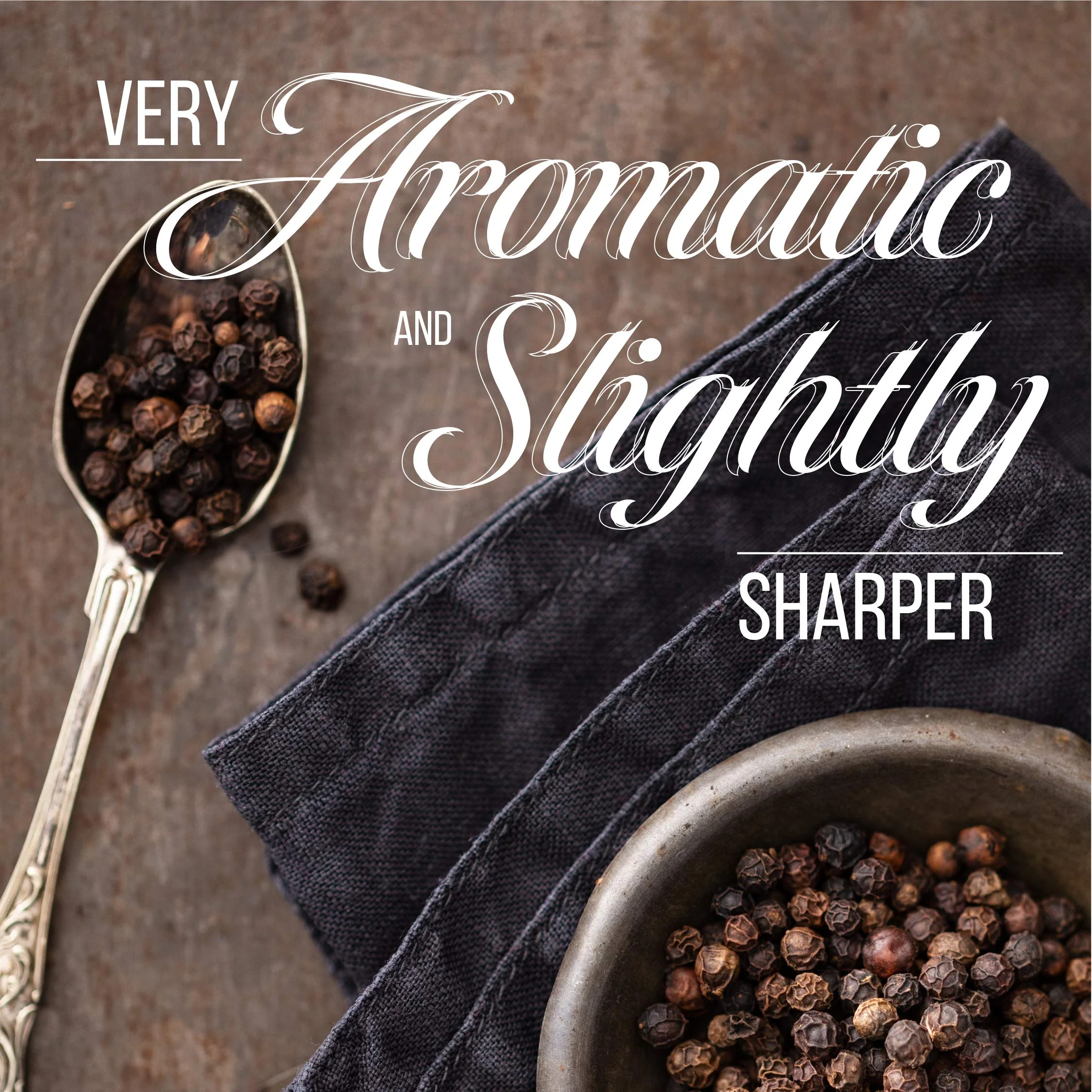 Black Tellicherry Peppercorns (Whole) for Grinder Refill - Image 2