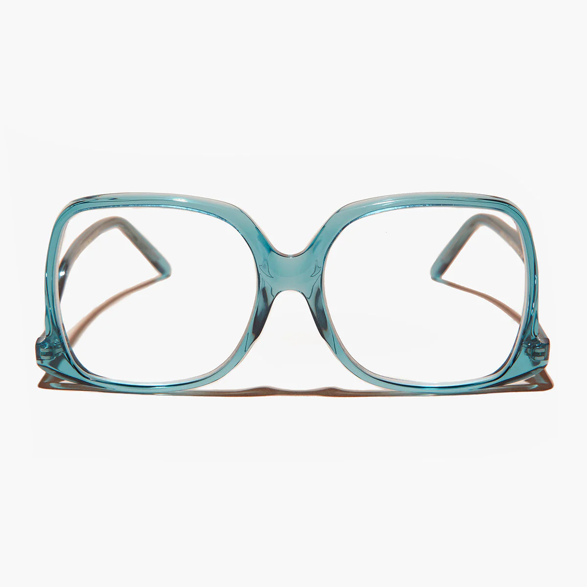 Blue Oversized Reader or Bifocal Glasses - Mia - Image 2