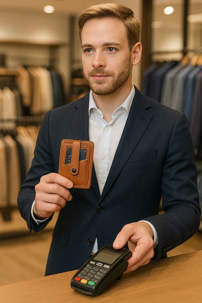 BLWL20 Leather Card Holder - Image 3