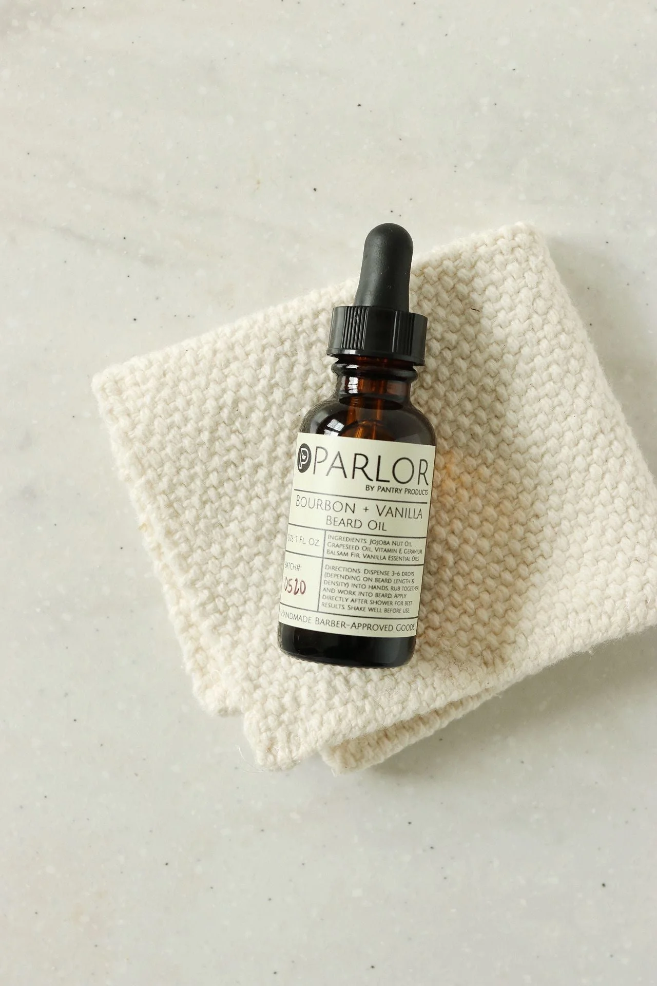 Bourbon, Fir + Vanilla Beard Oil