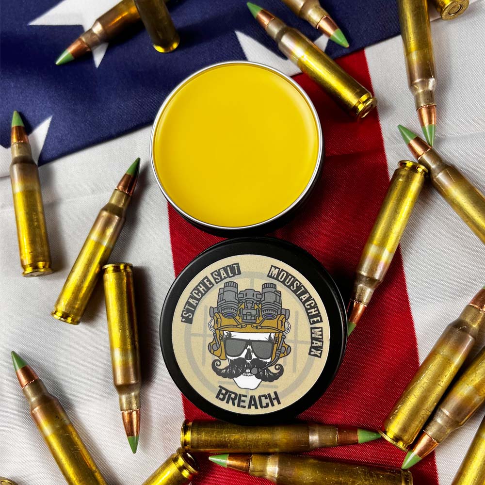Breach Moustache Wax- Strong Hold - Image 2