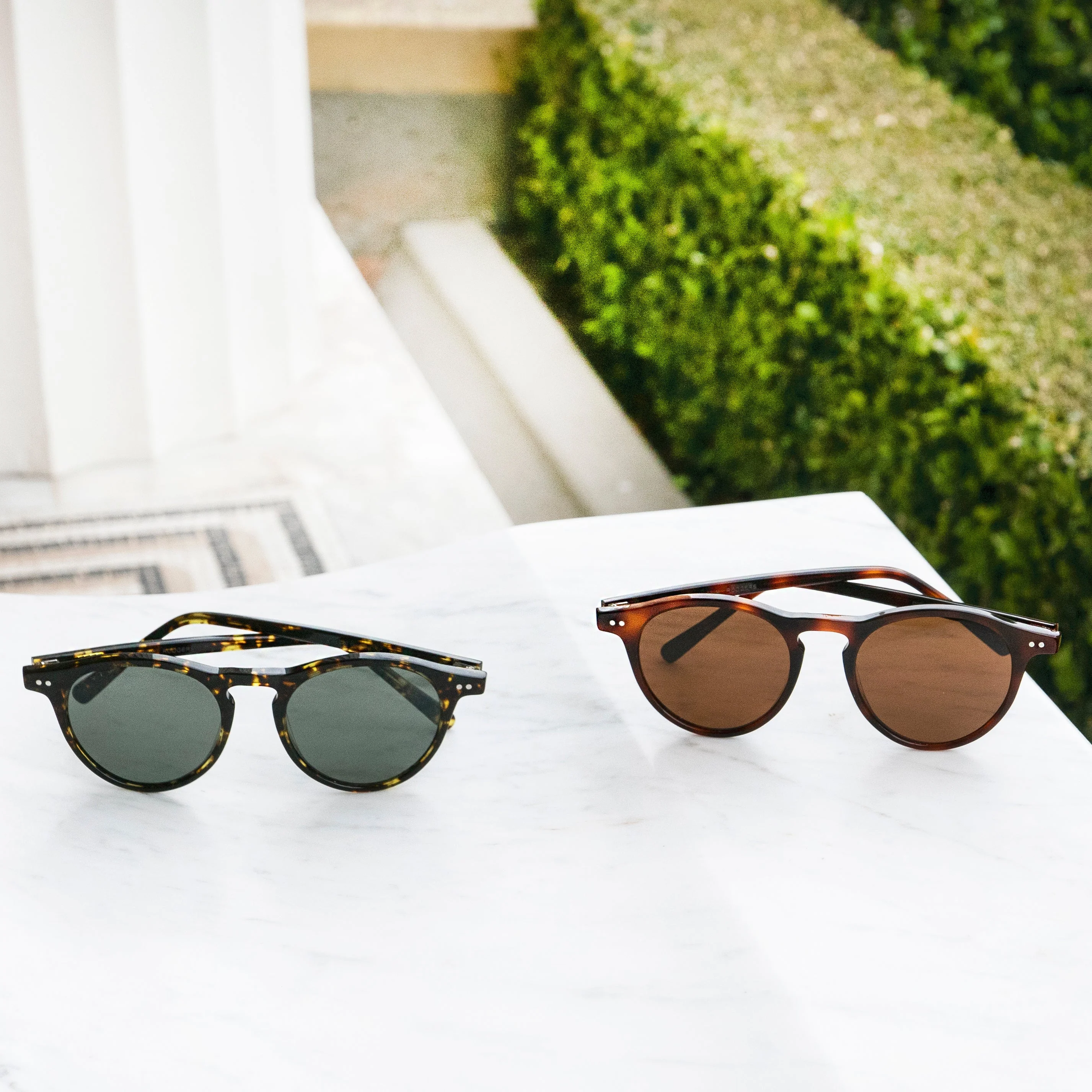 Brown Tortoise Polarized Round Sunglass - Rodgers - Image 4