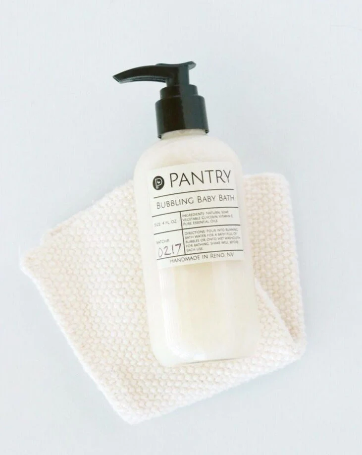 Bubbling Baby Bath - Lavender + Chamomile Non-Toxic Baby Wash + Shampoo