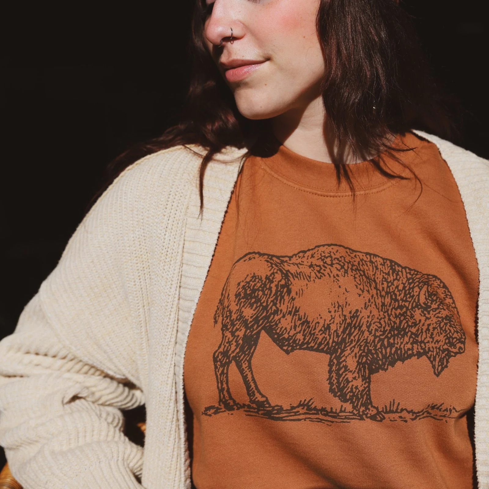 Buffalo Sweatshirt - USA Made - Image 3