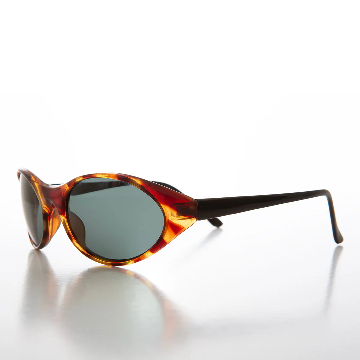 Bug Eye Goggle Wrap Vintage Sunglass - Skip - Image 6