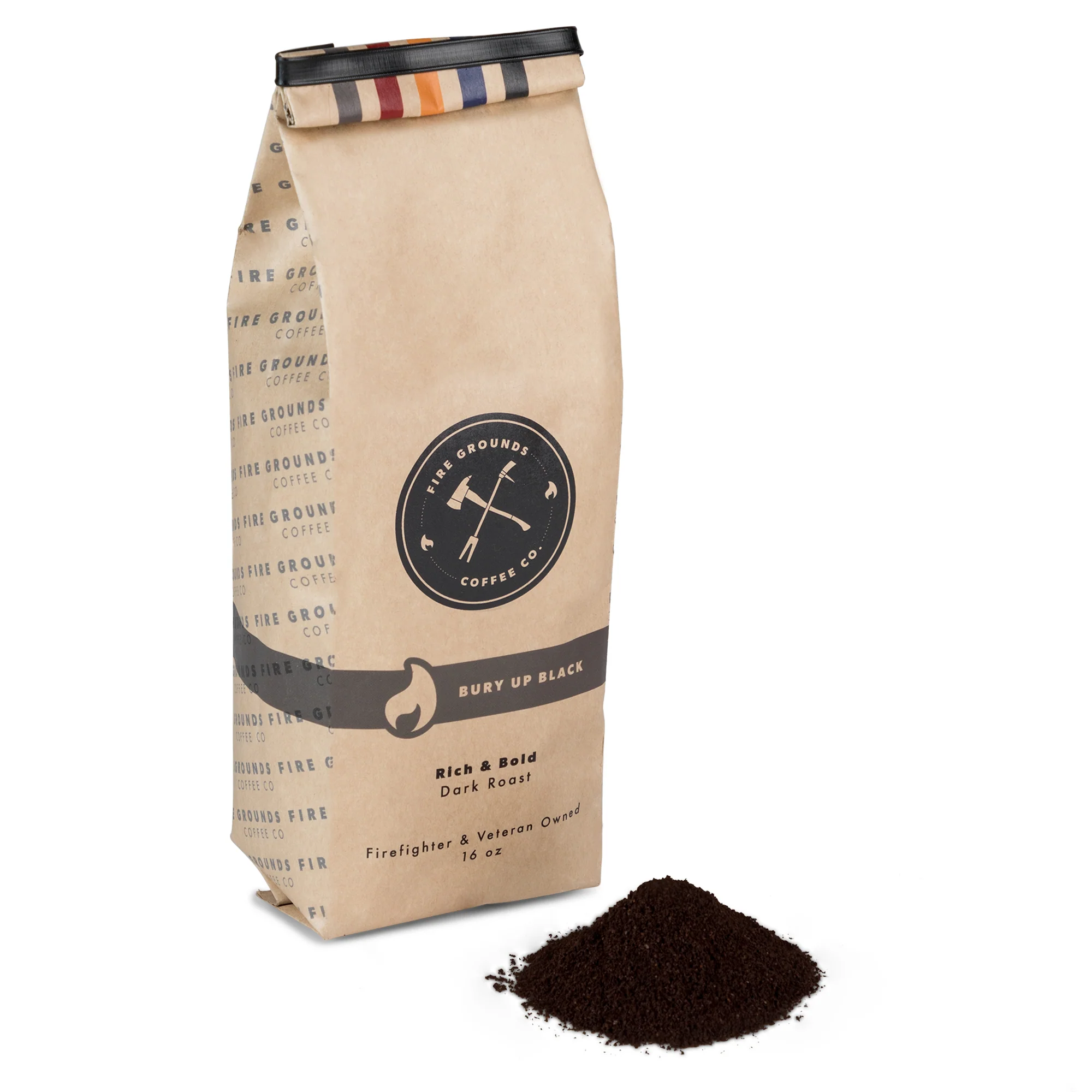 Bury Up Black (Dark Roast) by fire grounds coffee company - Image 2