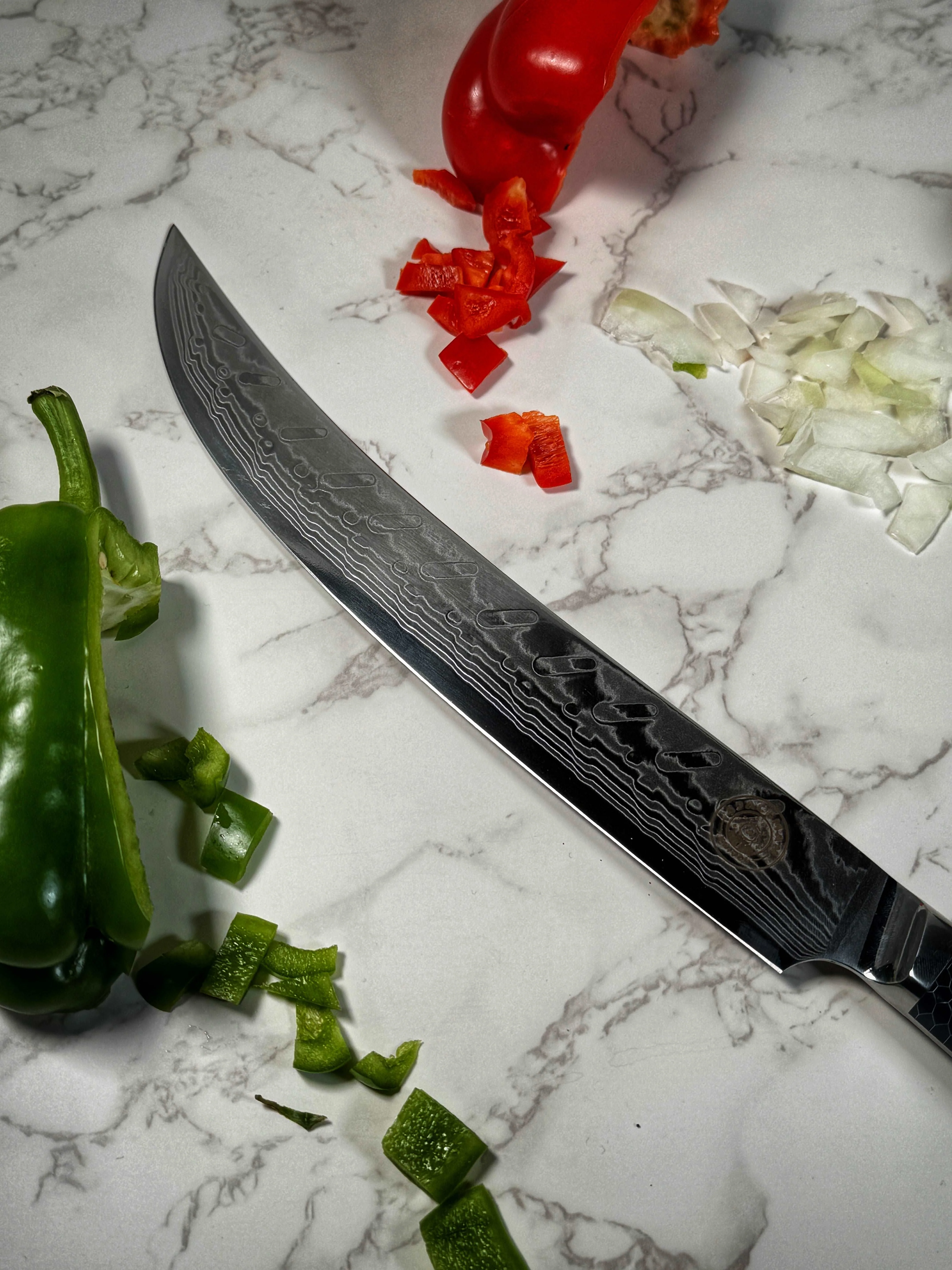Butcher's Scimitar Knife - Image 4