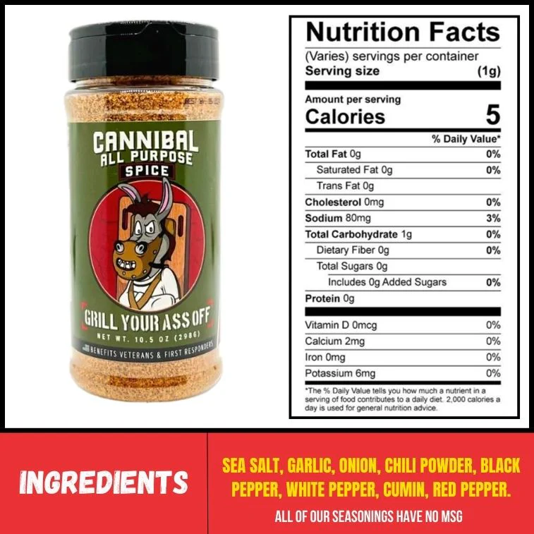 Cannibal All Purpose Spice - Image 7