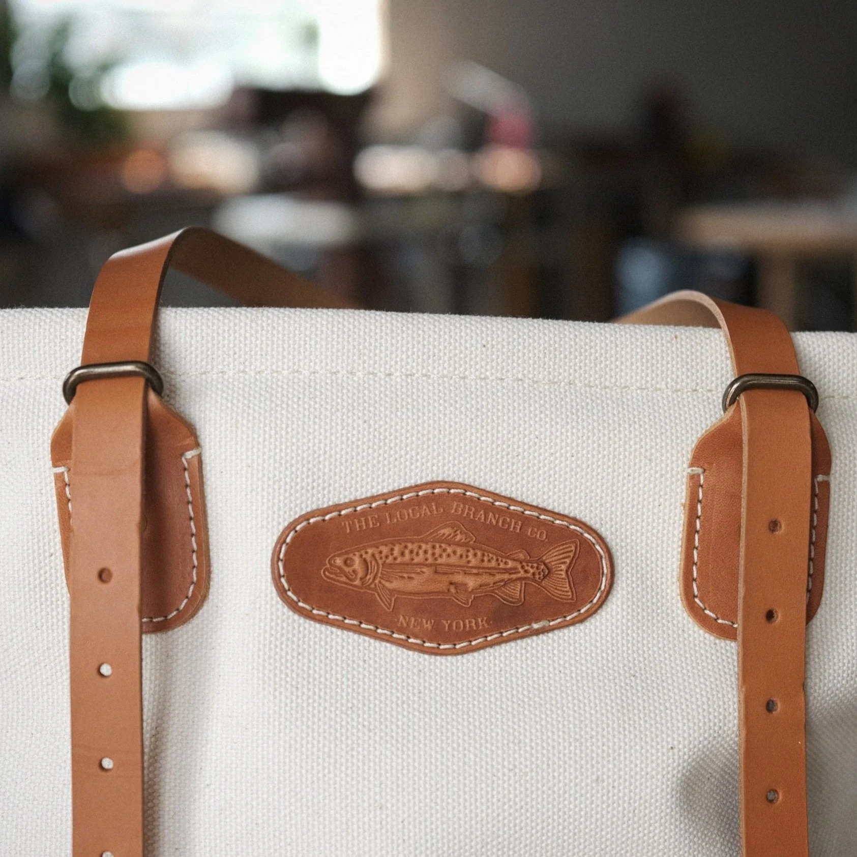 Canvas Crossroads Backpack Tote - USA Made - Image 4