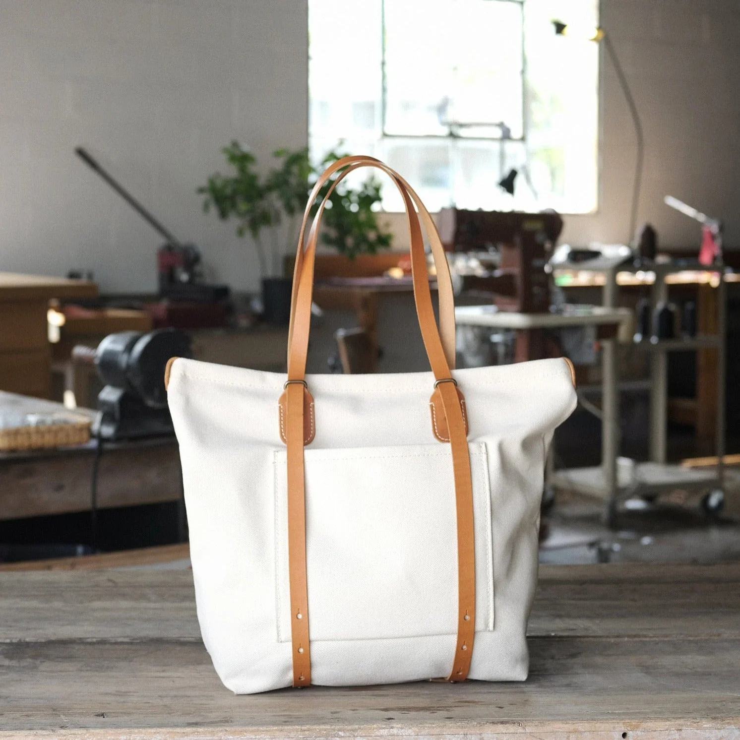 Canvas Crossroads Backpack Tote - USA Made - Image 8