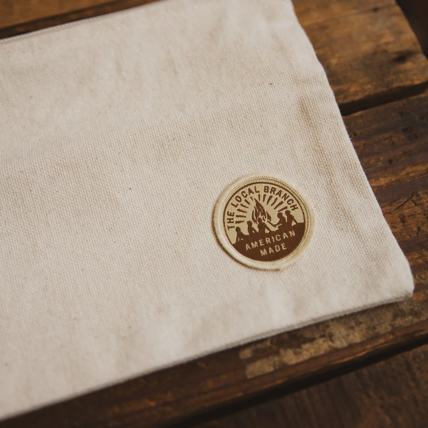 Canvas Zipper Pouch - USA Made - Image 3