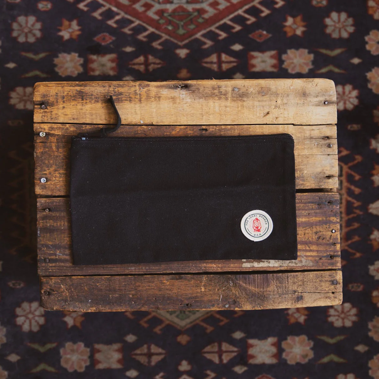Canvas Zipper Pouch - USA Made - Image 4