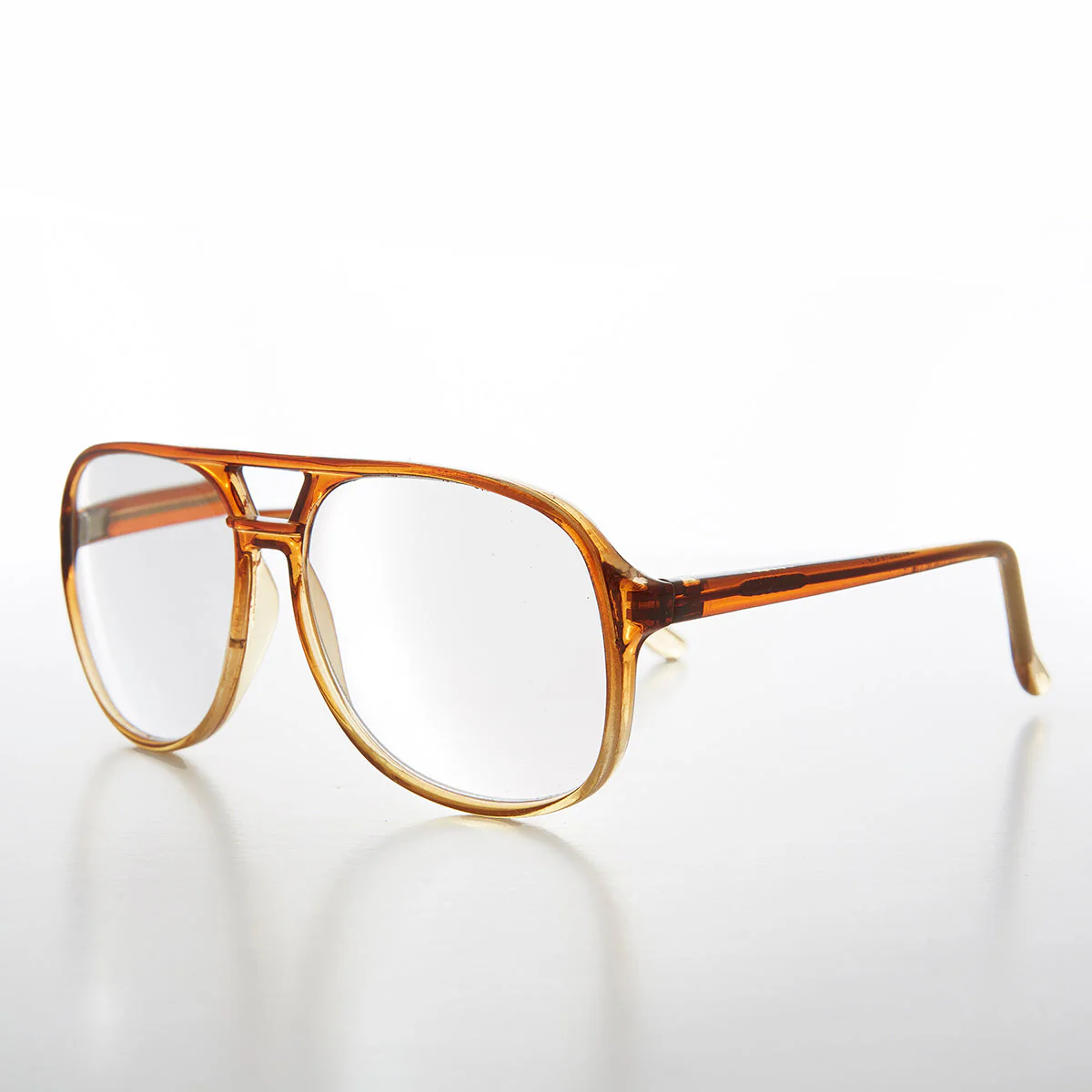 Classic Chestnut Aviator Vintage Reading Glasses - Irwin - Image 2