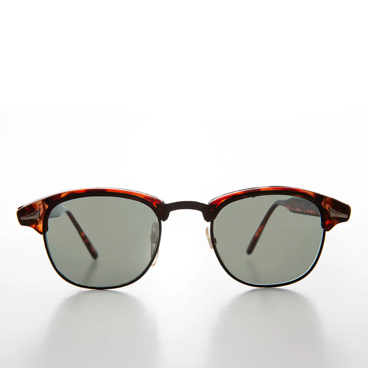 Classic Hipster Vintage 80s Retro Sunglasses - Basil