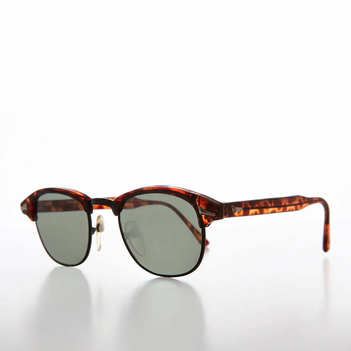 Classic Hipster Vintage 80s Retro Sunglasses - Basil - Image 2