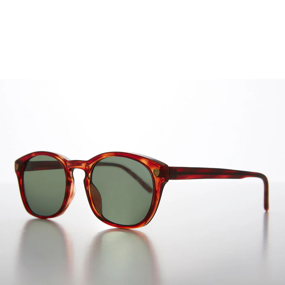 Classic Retro Horn Rim Nerd Vintage Sunglass - Bryce - Image 2