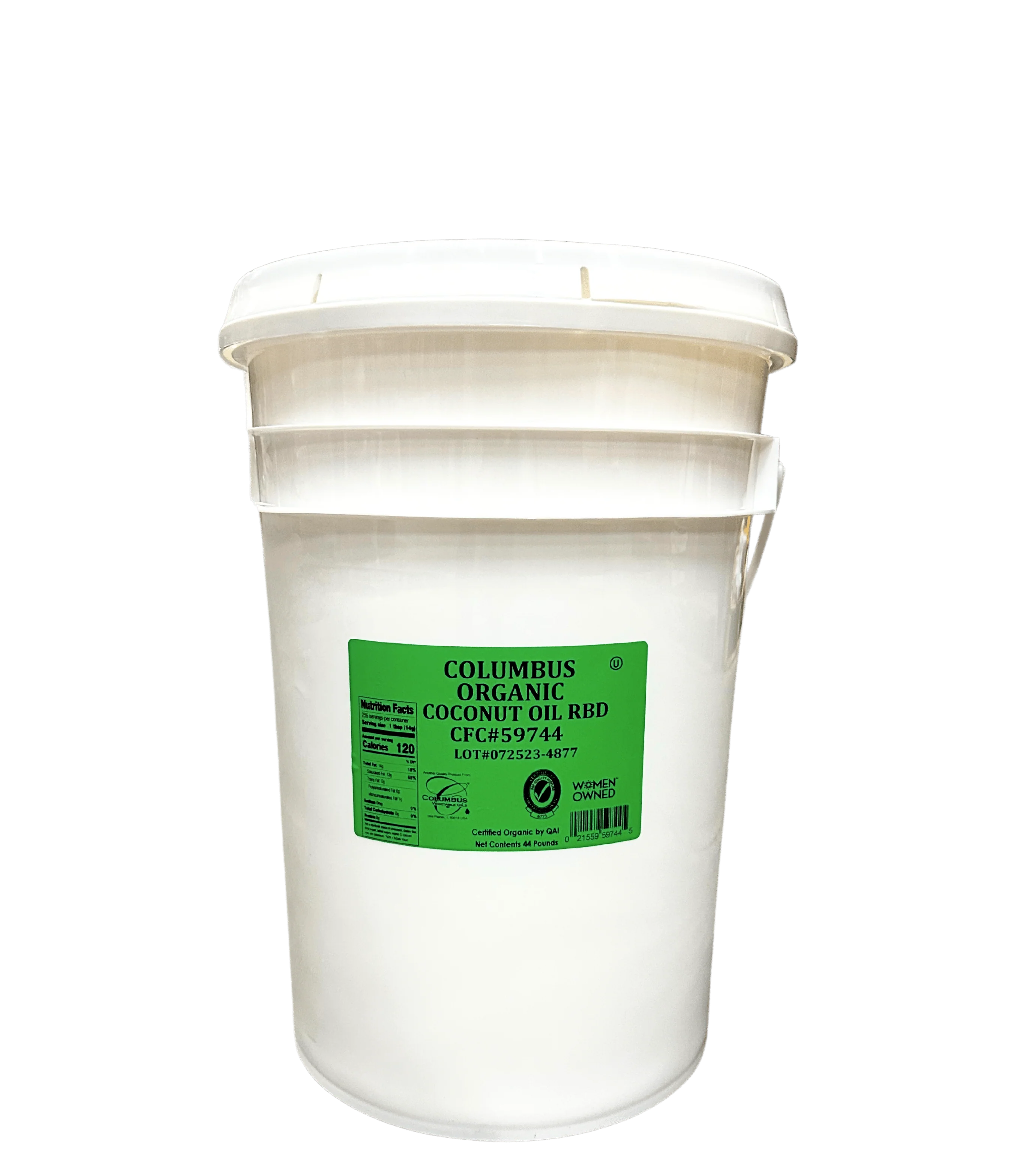 Coconut Oil, Organic, RBD