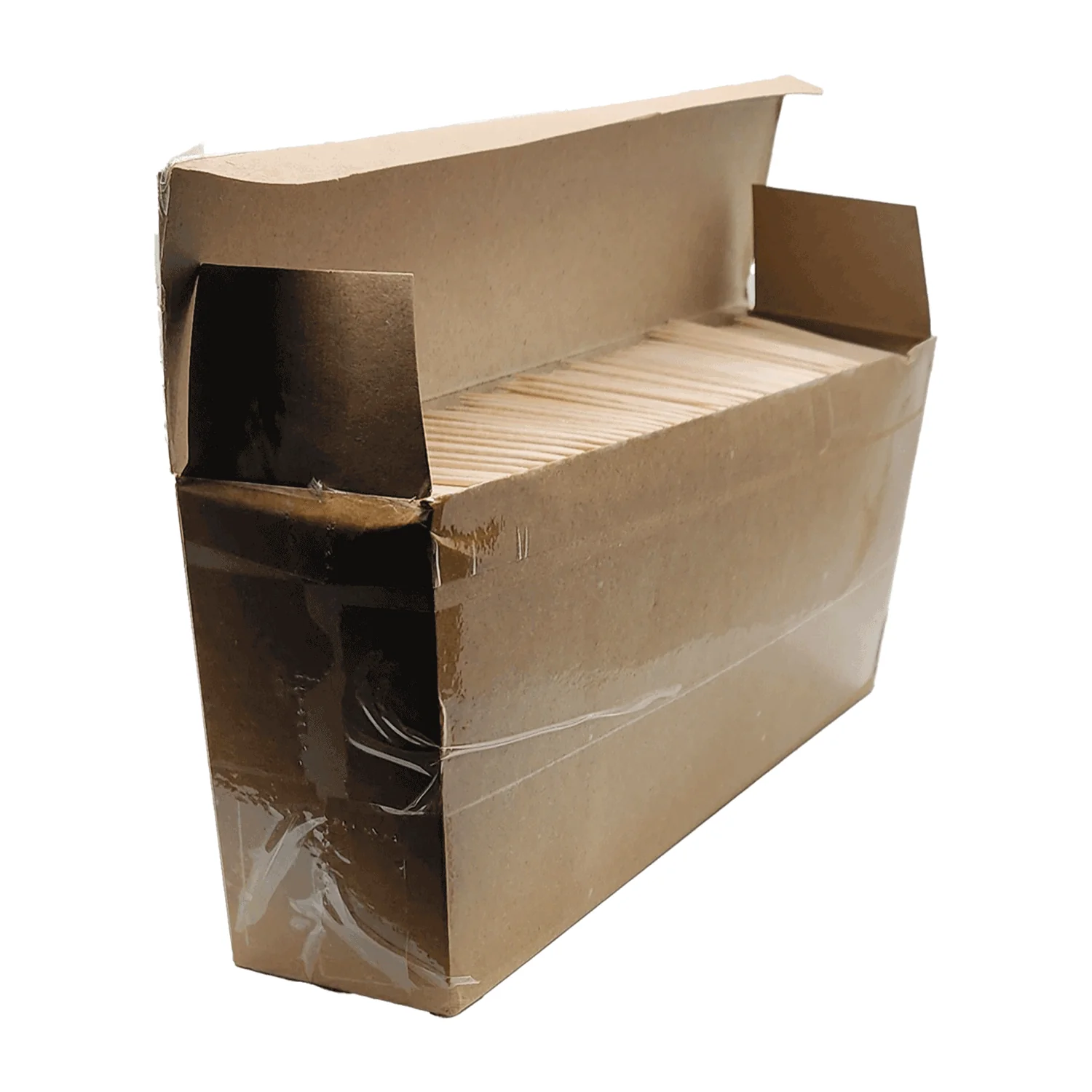 10000 Qty BiteMyWood Birchwood Double Point Toothpicks In Cardboard Sleeve - Image 5