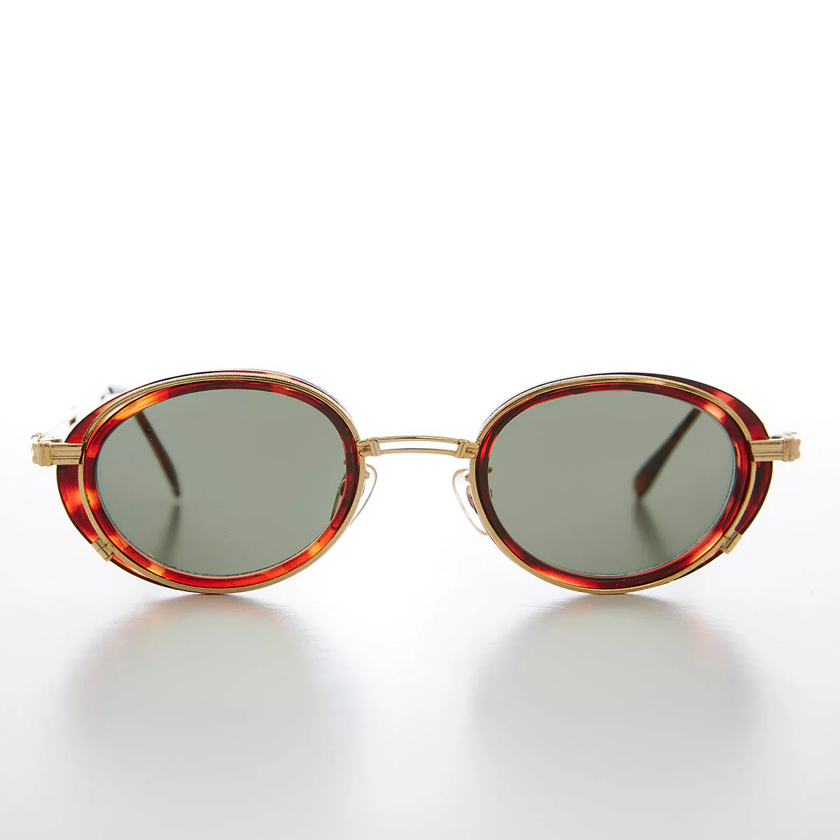 Cyber Goth Oval Vintage Sunglass - Fusion - Image 6
