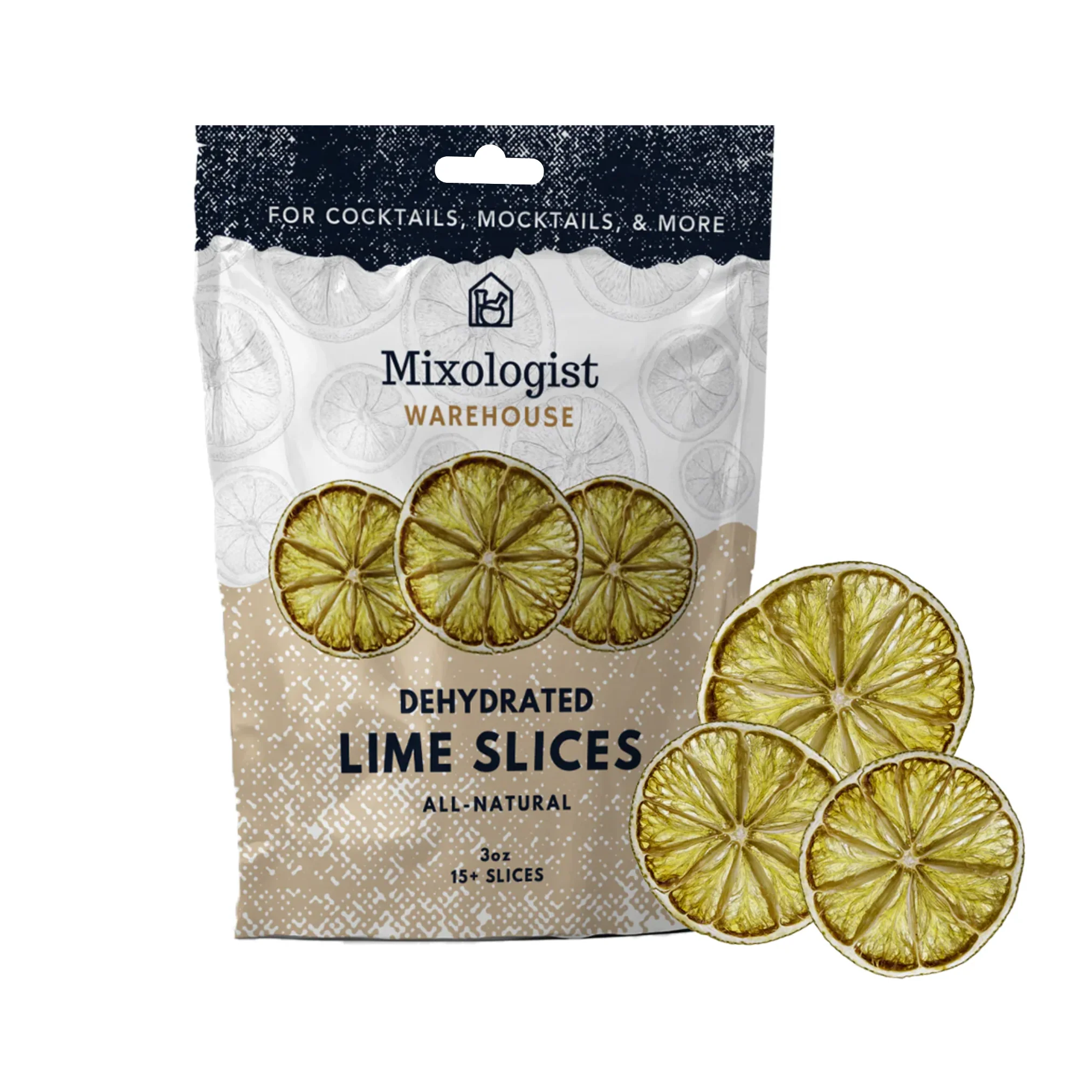 Dehydrated Limes Garnish Pack