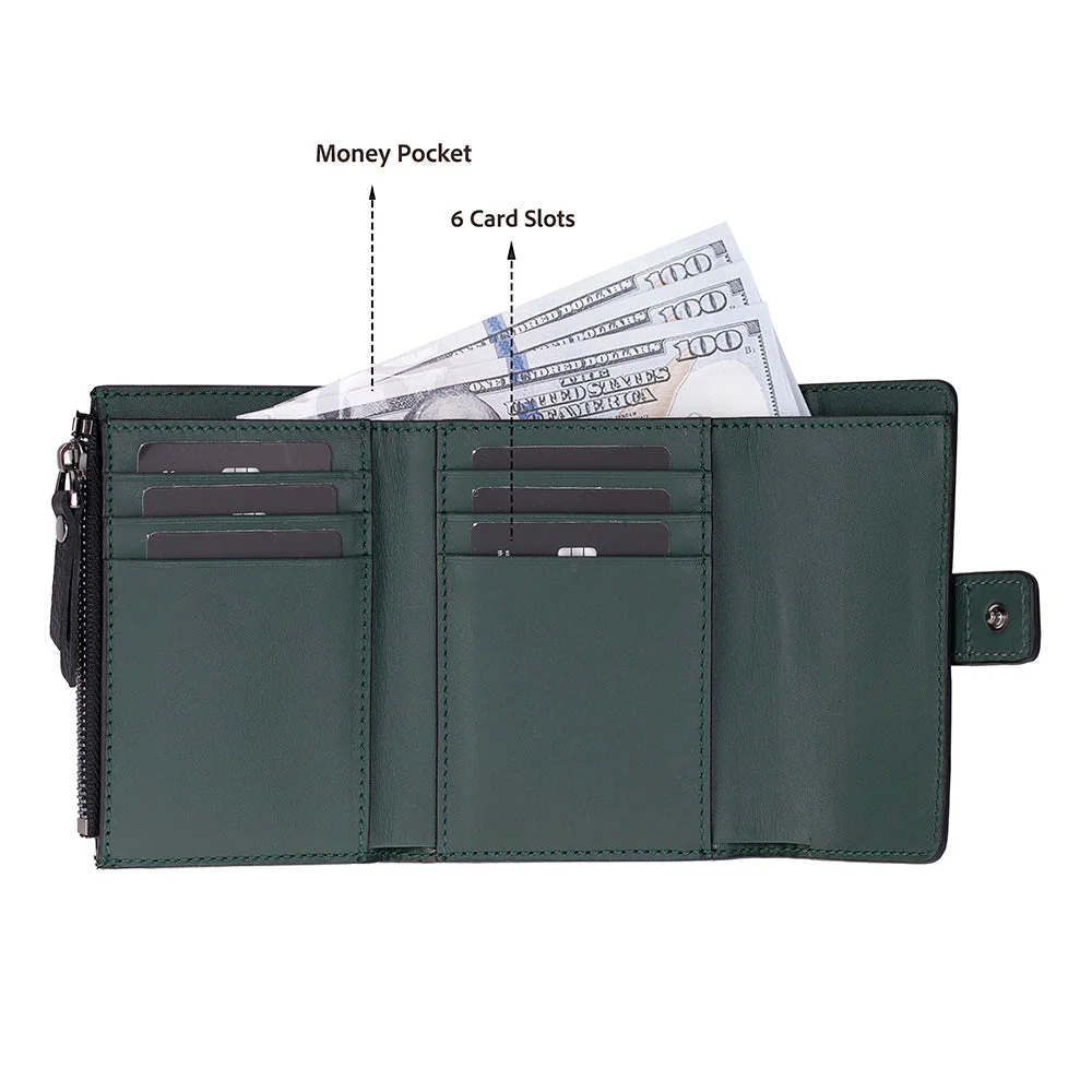 Elba Leather Women's Wallet - Image 16