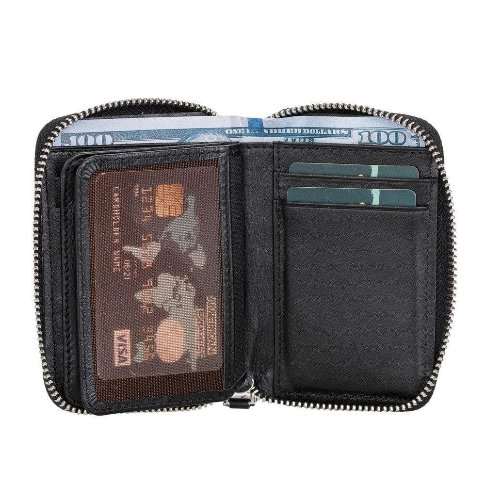 Elvis Leather Zipper Wallet - Image 17