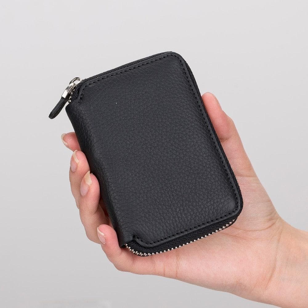 Elvis Leather Zipper Wallet - Image 3