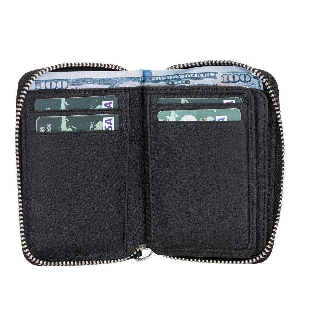 Elvis Leather Zipper Wallet - Image 4