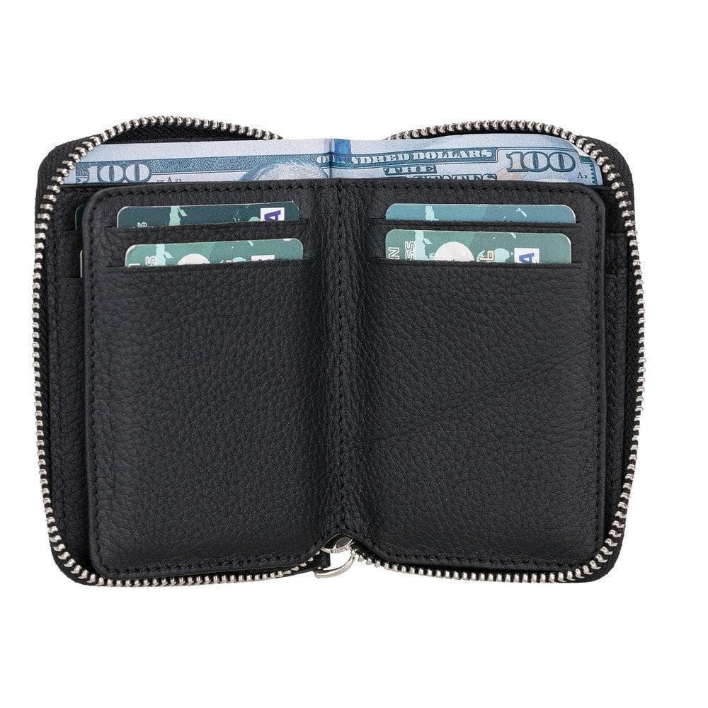Elvis Leather Zipper Wallet - Image 5