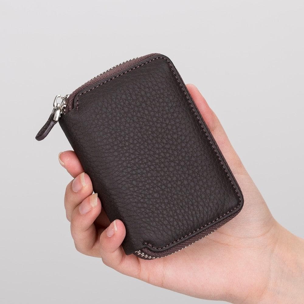 Elvis Leather Zipper Wallet - Image 7