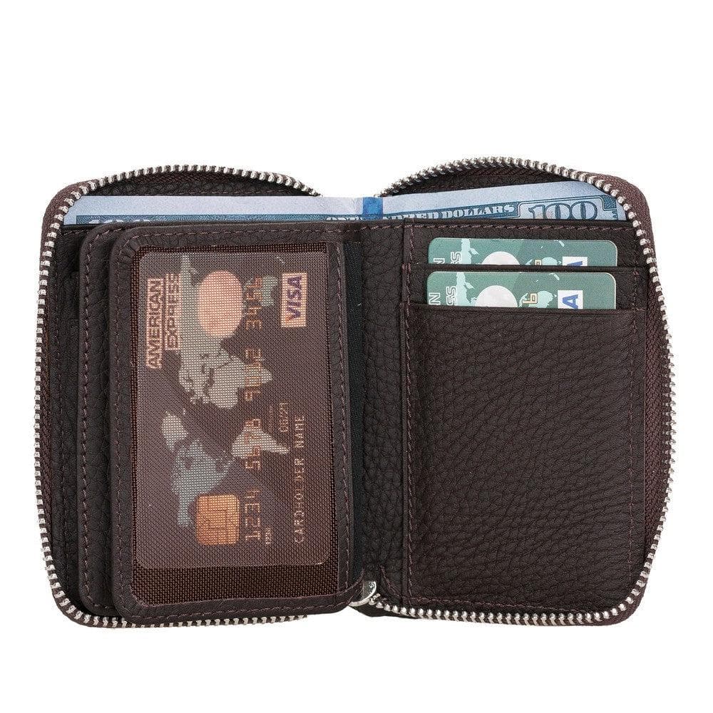 Elvis Leather Zipper Wallet - Image 8