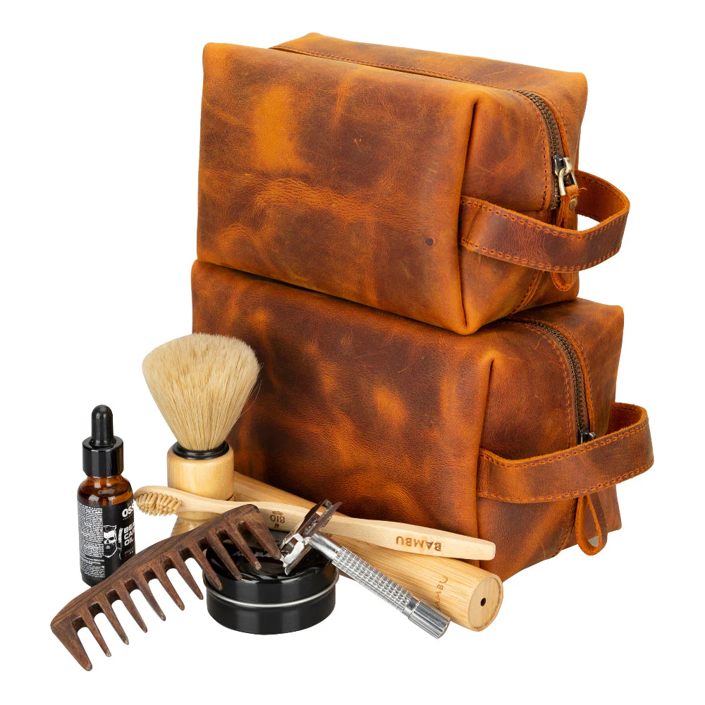 Eve Leather Dopp Kit, Large - Image 16