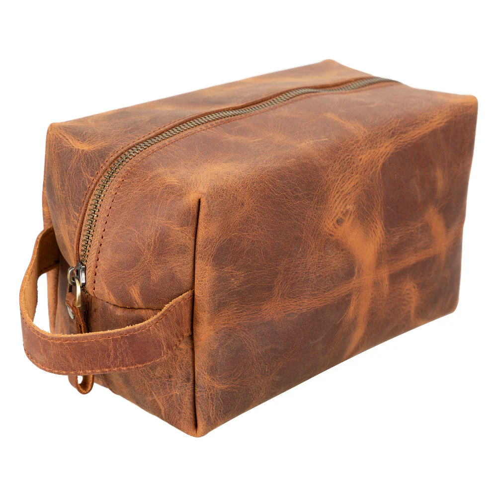 Eve Leather Dopp Kit, Large - Image 4